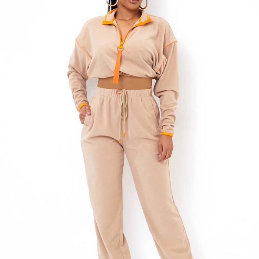 Sunkissed cozy Beige set